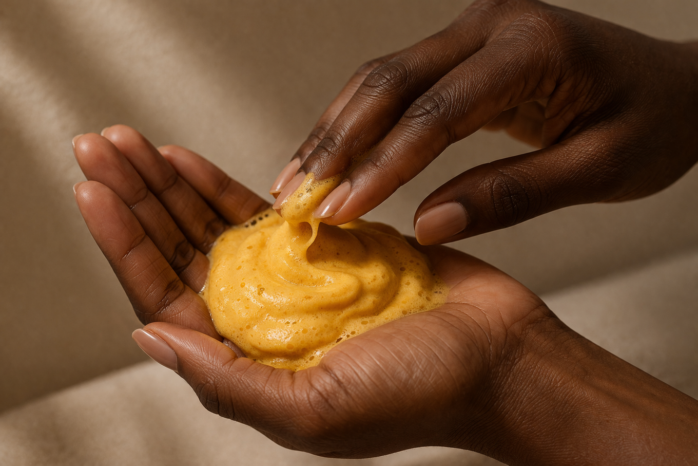 Photo mousse / texture du produit